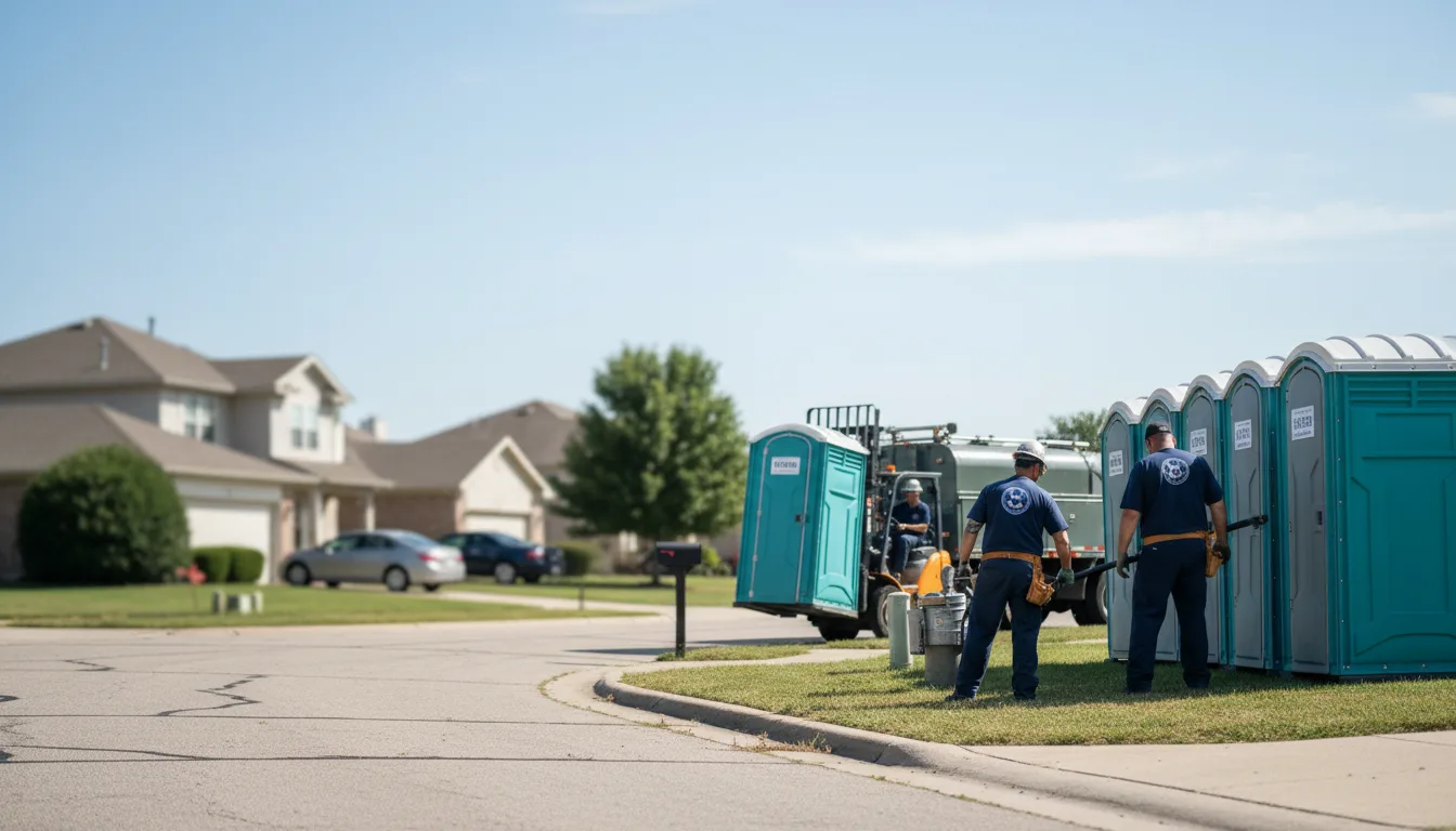 Porta Potty Rental in Roselle, IL near me